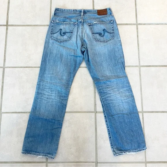 Adriano Goldschmied Protege Straight Leg Jeans Size 34 x 34 Made in USA - Picture 6 of 9